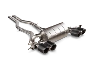 Akrapovic Titanium Slip-On Line Exhaust For G80 BMW M3 / G82 BMW M4 - (Req. Tips)