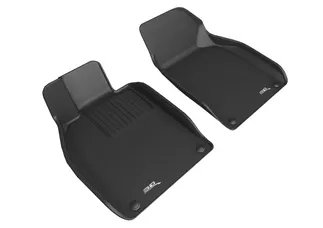 3D MAXpider Kagu Floor Mat For 13-23 Porsche Boxster / Cayman / 718 - Black