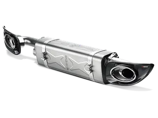 Akrapovic Titanium Slip-On Line For Porsche 911 Turbo/Turbo S (997 FL) -Titanium Tips