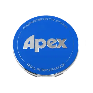 Apex Gloss Wheel Center Cap - New Logo - Blue