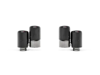 Akrapovic Tail Pipe Set For 991.2 Porsche Panamera Turbo - Carbon