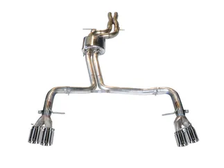AWE Tuning Track Edition Exhaust - Chrome Silver Tips (90mm) For Audi S5 3.0T