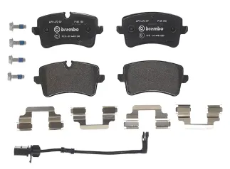 Brembo Rear Disc Brake Pad Set - 4G0698451A