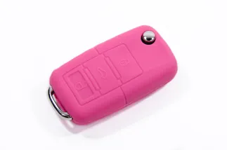 USP Silicone Key Fob Jelly (VW Models)- Pink