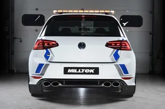 Milltek Non-Resonated Turbo Back Exhaust System For VW MK7 Golf R