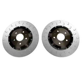 034 2-Piece Floating Rear Brake Rotor Upgrade Kit For B9/B9.5 Audi RS4/RS5