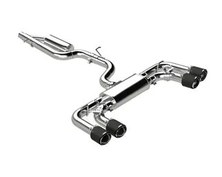 MBRP SS 3" Catback Exhaust For VW MK8 Golf R - Quad Rear Carbon Fiber Tips