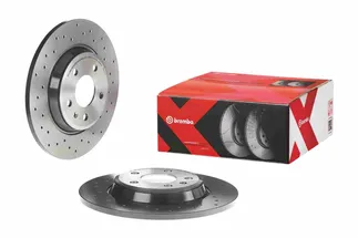 Brembo Rear Disc Brake Rotor - 8K0615601M