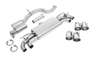 Unitronic Catback Exhaust System For VW MK8 Golf R - 4'' Polished Round Tips