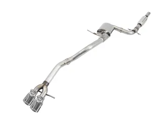 AWE Tuning Track Edition Exhaust - Polished Silver Tips For Mk6 Jetta 2.5L