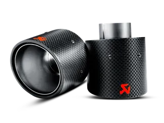 Akrapovic Carbon Tail Pipe Set For R56/R57 MINI Cooper S