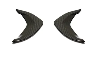 AutoTecknic Dry Carbon C-Pillar Rear Door Trim Set For G80 BMW M3 Competition