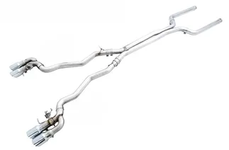 AWE SwitchPath Catback Exhaust for BMW F90 M5 - Chrome Silver Tips