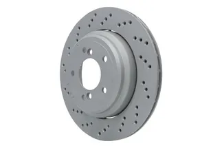 ATE Rear Left Disc Brake Rotor - 34212282303