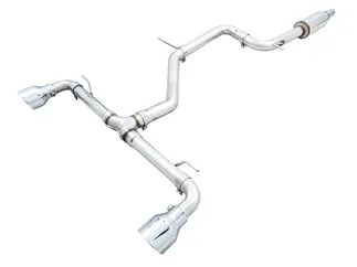 AWE Track Edition Exhaust System For VW MK8 GTI - Chrome Tips