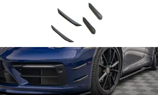 Maxton Design Front Bumper Wings (Canards) For 992 Porsche 911 Carrera Aero