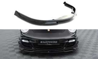 Maxton Design Front Splitter For 997 Porsche 911 Turbo