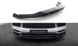 Maxton Design Front Splitter For MK3 Porsche Cayenne Coupe