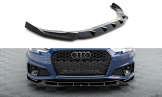 Maxton Design Front Splitter For B9 (MY2019) Audi S4 / A4 S-Line – V1