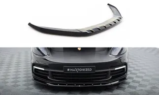 Maxton Design Front Splitter For 971 Porsche Panamera E-Hybrid (V1)