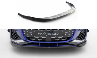Maxton Design Front Splitter For 8Y Audi A3 S-Line Sedan / S3 Sedan Facelift – V2