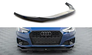 Maxton Design Front Splitter For B9 (MY2019) Audi S4 / A4 S-Line – V2