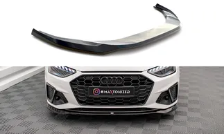 Maxton Design Front Splitter For B9 Audi A4 S-Line / S4 Facelift – V2