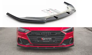 Maxton Design Front Splitter For C8 Audi S7 / A7 S-Line – V2