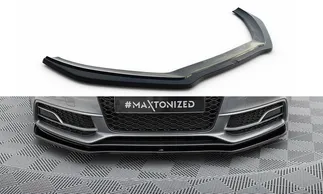 Maxton Design Front Splitter For B8 Audi S5 / A5 S-Line Facelift – V2