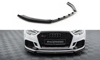 Maxton Design Front Splitter For 8V Audi RS3 Sedan Facelift – V3