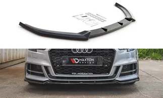 Maxton Design Front Splitter For 8V Audi S3 / A3 S-Line Facelift – V3