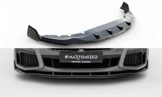 Maxton Design Carbon Fiber Front Splitter + ABS Splitter For G11 7 Series M-Pack FL