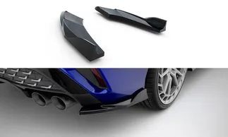 Maxton Design Rear Side Splitters For 8Y Audi S3 Sedan Facelift – V2