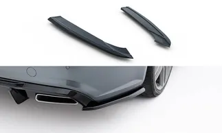 Maxton Design Rear Side Splitters For C7 Audi S6 / A6 S-Line Facelift – V3