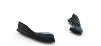 Maxton Design Rear Side Splitters For MK8 VW Golf R Hatchback (V7)