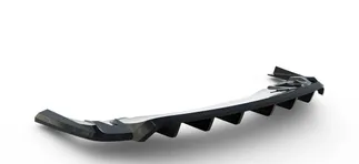 Maxton Design Rear Splitter W/Vertical Bars For MK1 Porsche Taycan Turbo S