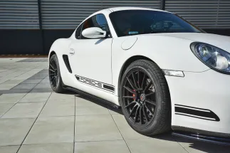 Maxton Design Side Skirts Diffusers For 987C Porsche Cayman S