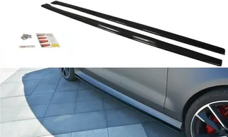 Maxton Design Side Skirt Diffusers For C7 Audi RS7 Facelift