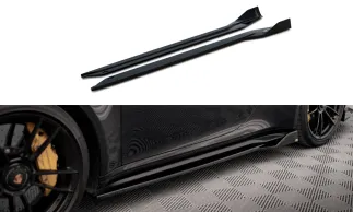 Maxton Design Side Skirts Diffusers For 992 Porsche 911 Turbo S