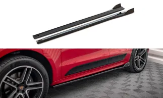 Maxton Design Side Skirts Diffusers For MK1 Porsche Macan GTS / Sport Design Facelift