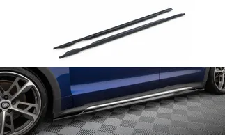 Maxton Design Side Skirts Diffusers For Porsche Taycan Cross Turismo 4S