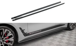 Maxton Design Side Skirt Diffusers For G26 BMW 4 Series Gran Coupe MPack – V1