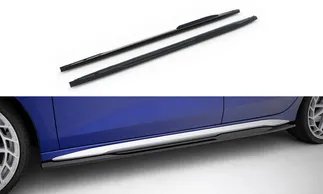 Maxton Design Side Skirt Diffusers For 8Y Audi A3 S-Line Sedan/S3 Sedan Facelift – V2