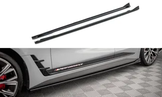 Maxton Design Side Skirt Diffusers For G26 BMW 4 Series Gran Coupe MPack – V2
