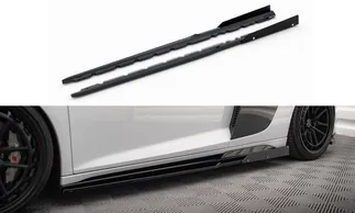 Maxton Design Side Skirt Diffusers W/Flaps For MK2 Audi R8 Facelift – V2