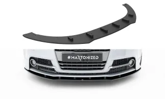 Maxton Design Street Pro Front Splitter For 8J Audi TT S / S-Line Facelift