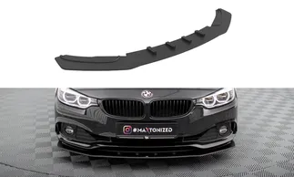 Maxton Design Street Pro Front Splitter For F36 BMW 4 Series Gran Coupe