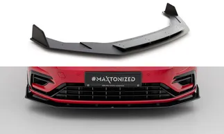 Maxton Design Racing Durability Front Splitter For VW MK7.5 Golf R - V2