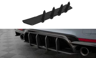 Maxton Design Street Pro Rear Diffuser For F32 BMW 435i Coupe MPack (For Valance) –V1