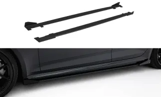 Maxton Design Street Pro Side Skirts Diffusers + Flaps For F5 Audi RS5 Sportback 